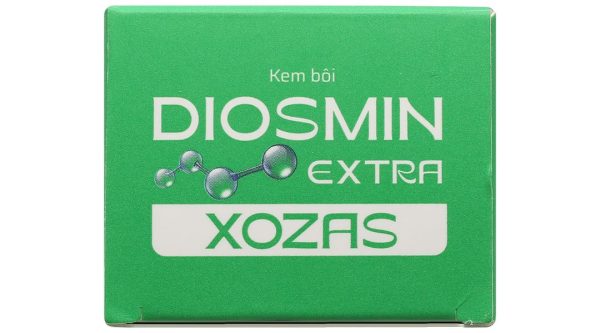 Gel Diosmin Extra Xozas cải thiện các triệu chứng suy giãn tĩnh mạch tuýp 75ml