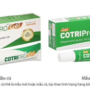 Gel CotriPro làm dịu và săn se da trong trường hợp trĩ, táo bón tuýp 25g