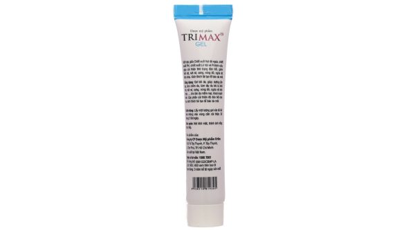 Gel Trimax giúp giảm các triệu chứng đau rát, sưng, nóng do trĩ gây ra tuýp 20g