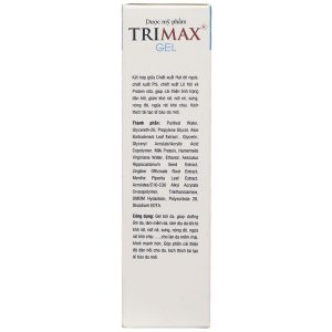 Gel Trimax giúp giảm các triệu chứng đau rát, sưng, nóng do trĩ gây ra tuýp 20g