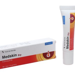 Gel bôi Medskin Ery 4% trị mụn trứng cá tuýp 10g