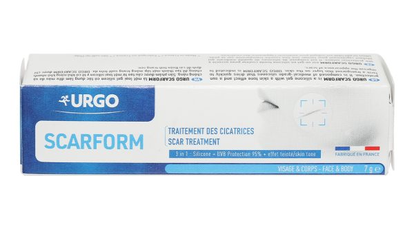 Gel Urgo Scarform hỗ trợ làm mờ sẹo, mờ thâm tuýp 7g