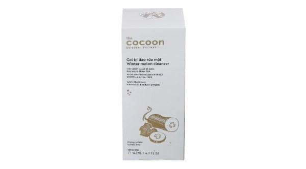 Gel rửa mặt Cocoon bí đao giảm dầu và mụn chai 140ml