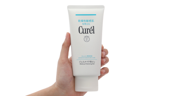 Gel tẩy trang Curél cấp ẩm chuyên sâu cho da khô & nhạy cảm tuýp 130g