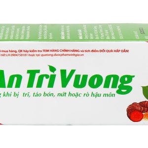 Gel bôi An Trĩ Vương làm dịu và săn se da trong trường hợp trĩ, táo bón tuýp 20g