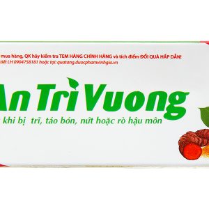 Gel bôi An Trĩ Vương làm dịu và săn se da trong trường hợp trĩ, táo bón tuýp 20g
