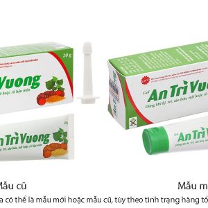 Gel bôi An Trĩ Vương làm dịu và săn se da trong trường hợp trĩ, táo bón tuýp 20g