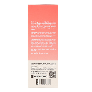 Gel vệ sinh phụ nữ X2 Nano Nghệ hương đào làm sạch ngừa viêm nhiễm chai 150ml