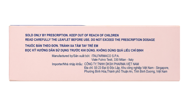 Dung dịch tiêm Gemapaxane 4000 UI/0,4 ml dự phòng, trị huyết khối (6 bơm tiêm x 0,4 ml)