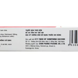 Kem bôi Shinpoong Gentri-Sone trị viêm da tuýp 10g