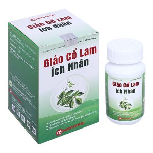 Giảo Cổ Lam Ích Nhân hỗ trợ hạ đường huyết, mỡ máu hộp 60 viên