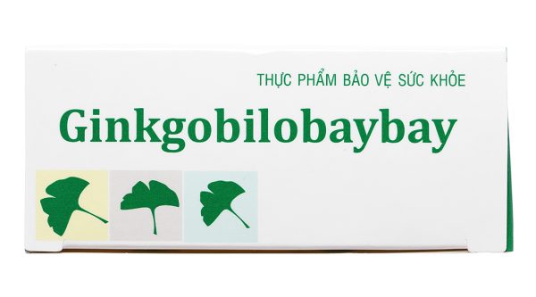 Ginkgobilobaybay tăng cường tuần hoàn máu não hộp 30 viên