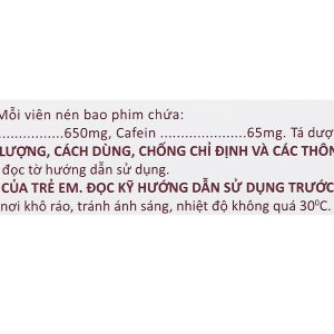 Glotadol Power giảm các cơn đau nặng, hạ sốt (10 vỉ x 10 viên)