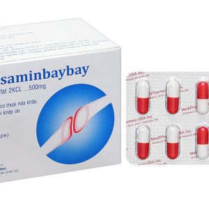 Glucosaminbaybay hỗ trợ giảm nguy cơ thoái hóa khớp hộp 100 viên