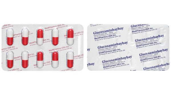 Glucosaminbaybay hỗ trợ giảm nguy cơ thoái hóa khớp hộp 100 viên