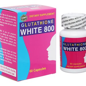 Glutathione White 800 làm trắng da, giảm nám chai 60 viên