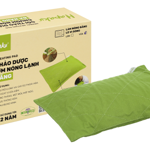 Gối chườm thảo dược nóng lạnh đa năng Hapaku (27cm x 17cm)