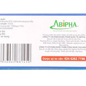 Goldbones 1500 Abipha tăng tiết dịch, giảm thoái hóa khớp hộp 60 viên