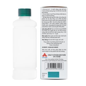 Dung dịch uống Golistin Soda làm sạch ruột trước phẫu thuật chai 45ml