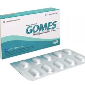 Gomes 16mg thuốc kháng viêm (3 vỉ x 10 viên)