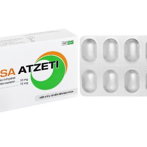 Gon Sa Atzeti 10/10mg trị rối loạn mỡ máu (3 vỉ x 10 viên)
