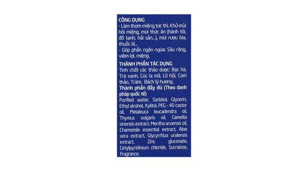 Xịt thơm miệng thảo dược Greelux khử mùi hôi miệng chai 12ml