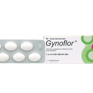 Viên đặt âm đạo Gynoflor bổ sung lợi khuẩn, trị viêm teo âm đạo (1 vỉ x 6 viên)