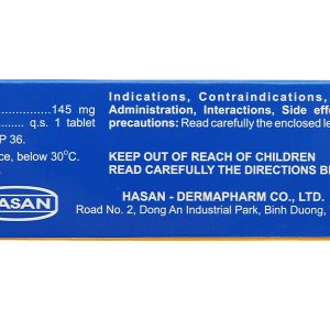 Hafenthyl 145mg trị rối loại lipoprotein máu (3 vỉ x 10 viên)