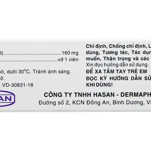 Hafenthyl Supra 160mg trị rối loạn mỡ máu (3 vỉ x 10 viên)