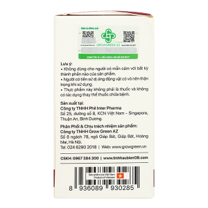 Hàu Biển OB hỗ trợ tăng cường sinh lực, cải thiện sinh lý nam hộp 30 viên