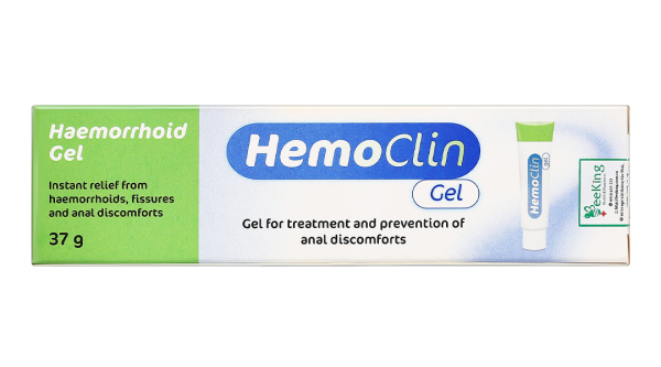 Hemoclin Gel làm lành các khó chịu ở hậu môn tuýp 37g