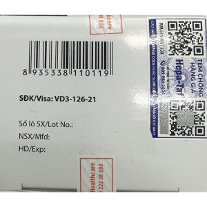 Hepa-Taf 25mg trị viêm gan siêu vi B mạn tính lọ 30 viên