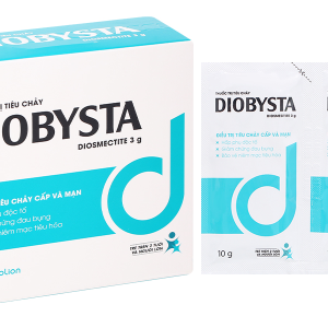 Hỗn dịch uống Diobysta trị tiêu chảy (12 gói x 10g)
