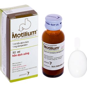 Hỗn dịch uống Motilium 1mg/ml trị triệu chứng nôn và buồn nôn chai 30ml