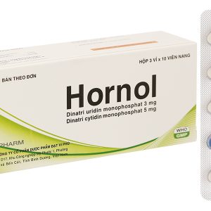 Hornol trị đau dây thần kinh, thần kinh ngoại biên (3 vỉ x 10 viên)