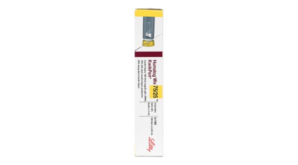 Bút tiêm Humalog Mix 75/25 KwikPen 100IU/ml trị đái tháo đường (5 cây x 3ml)