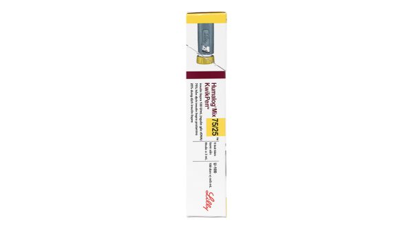 Bút tiêm Humalog Mix 75/25 KwikPen 100IU/ml trị đái tháo đường (5 cây x 3ml)