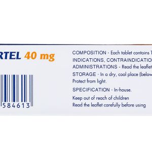 Hypertel 40mg trị tăng huyết áp vô căn (4 vỉ x 7 viên)
