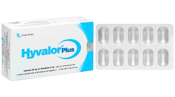 Hyvalor plus điều trị cao huyết áp (3 vỉ x 10 viên)