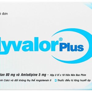 Hyvalor plus điều trị cao huyết áp (3 vỉ x 10 viên)