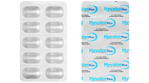Hyvalor plus điều trị cao huyết áp (3 vỉ x 10 viên)