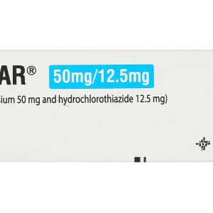 Hyzaar 50/12.5mg trị tăng huyết áp (2 vỉ x 14 viên)