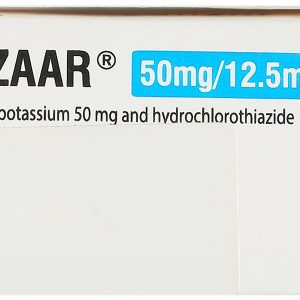 Hyzaar 50/12.5mg trị tăng huyết áp (2 vỉ x 14 viên)