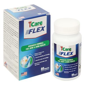 Icare Flex hỗ trợ tái tạo mô sụn khớp, giảm đau khớp chai 60 viên