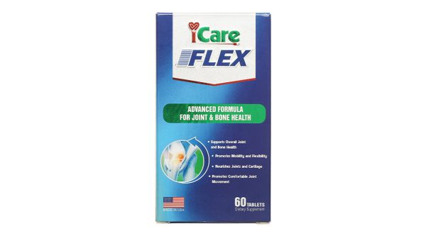 Icare Flex hỗ trợ tái tạo mô sụn khớp, giảm đau khớp chai 60 viên