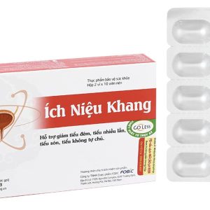 Ích Niệu Khang hỗ trợ giảm tiểu đêm hộp 20 viên