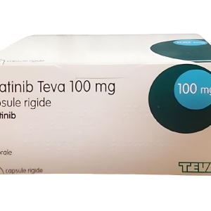 Imatinib Teva 100mg dùng trong điều trị ung thư bạch cầu tuỷ mạn (12 vỉ x 10 viên)