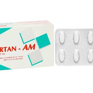 Irbesartan-AM 150mg trị tăng huyết áp (2 vỉ x 10 viên)