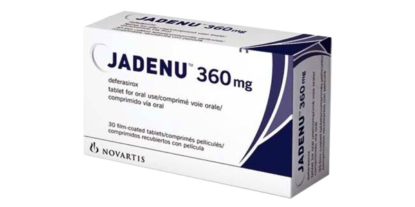 Jadenu 360 mg điều trị quá tải sắt mạn sau truyền máu ở thalassaemia (3 vỉ x 10 viên)