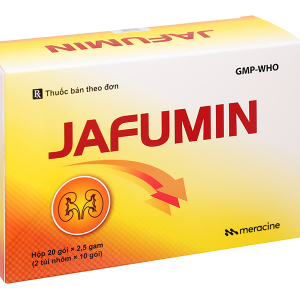 Thuốc cốm Jafumin cung cấp các axit amin trong suy thận mạn tính (20 gói x 2.5g)